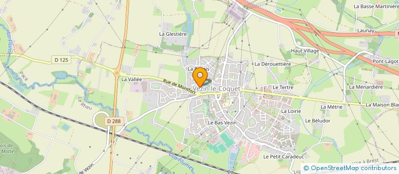 localisation de l'entreprise MONSIEUR ABDEL LAFIA-MONWOO  VEZIN-LE-COQUET