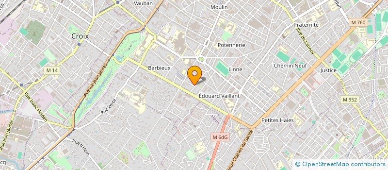 localisation de l'entreprise MONSIEUR ABDEL MADJID KHEDDAR  ROUBAIX