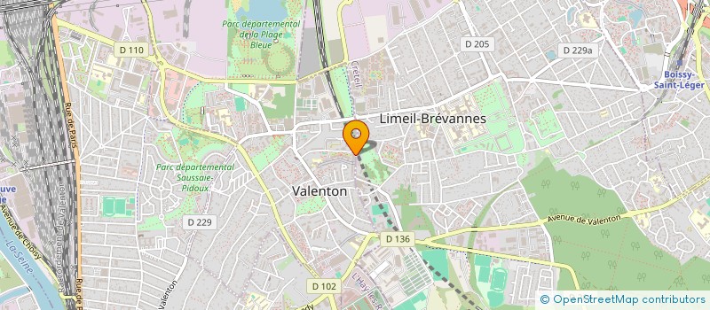 localisation de l'entreprise MONSIEUR ABDEL-MADJID MARZEN à VALENTON