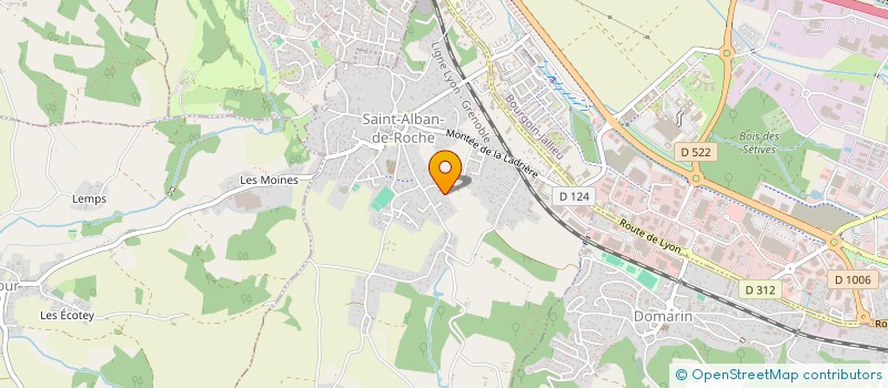 localisation de l'entreprise MONSIEUR ABDEL-MADJID TINOUCHE  SAINT-ALBAN-DE-ROCHE