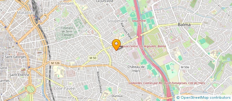 localisation de l'entreprise MONSIEUR ABDEL-MAGID RAZALI  TOULOUSE