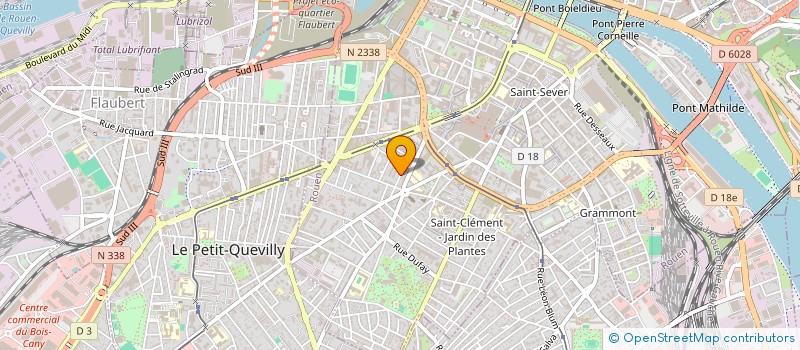 localisation de l'entreprise MONSIEUR ABDEL MAJDID IDDIR  ROUEN