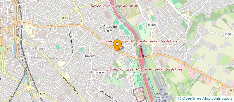 localisation de l'entreprise MONSIEUR ABDEL-MALEK YANAT à TOULOUSE