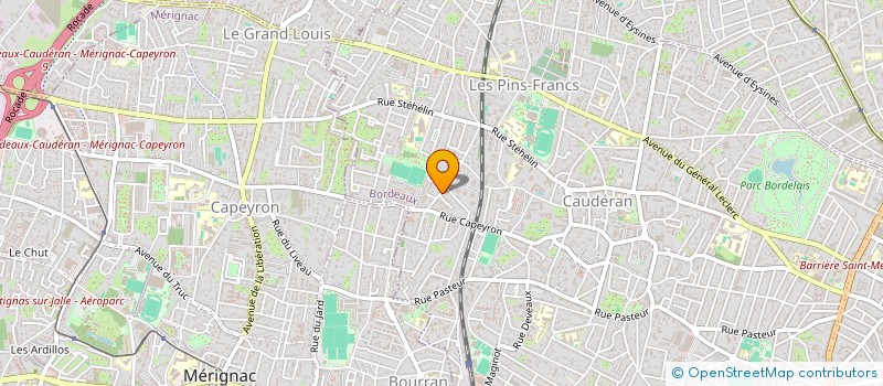 localisation de l'entreprise MONSIEUR ABDEL-MALIK BEZZAOUYA  BORDEAUX