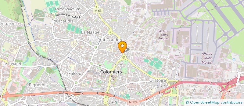 localisation de l'entreprise MONSIEUR ABDEL-MALIK JOSUE à COLOMIERS