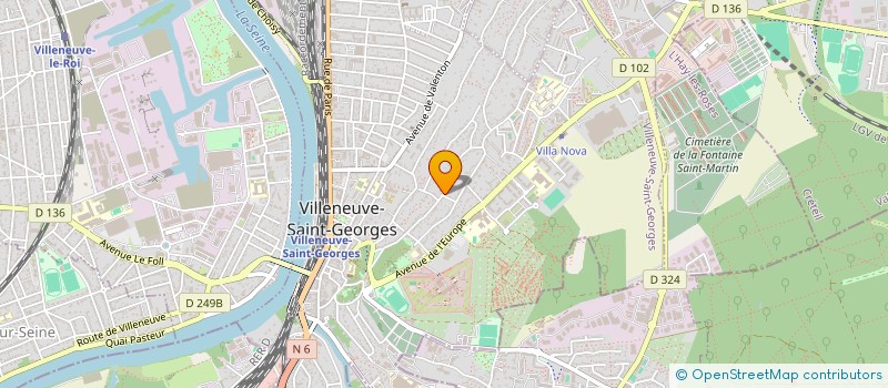 localisation de l'entreprise MONSIEUR ABDEL-MALIK LACHEMI  VILLENEUVE-SAINT-GEORGES