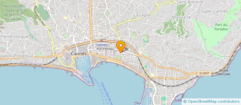 localisation de l'entreprise MONSIEUR ABDEL MESSAOUDI à CANNES
