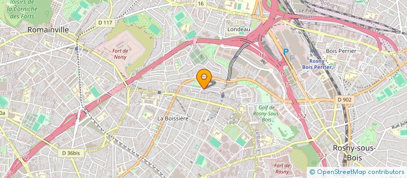 localisation de l'entreprise MONSIEUR ABDEL MESSAOUDI  NOISY-LE-SEC