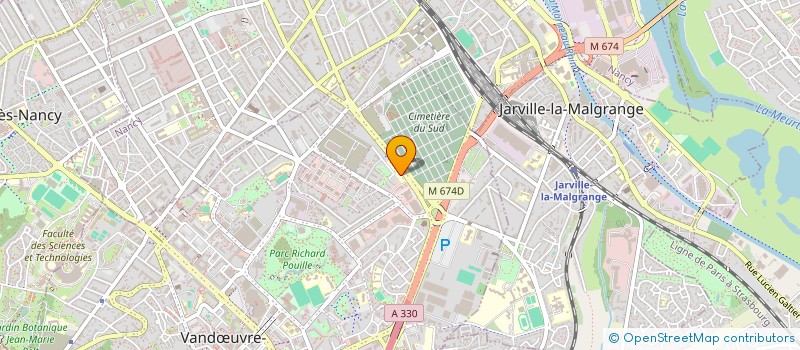 localisation de l'entreprise MONSIEUR ABDEL MOHAMED ABAKAR  VANDUVRE-LES-NANCY