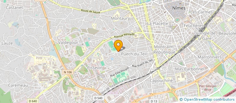 localisation de l'entreprise MONSIEUR ABDEL MOKRINI  NIMES