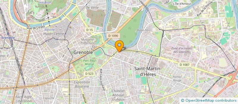 localisation de l'entreprise MONSIEUR ABDEL-MOUHSSINE ERRAZIMI  GRENOBLE