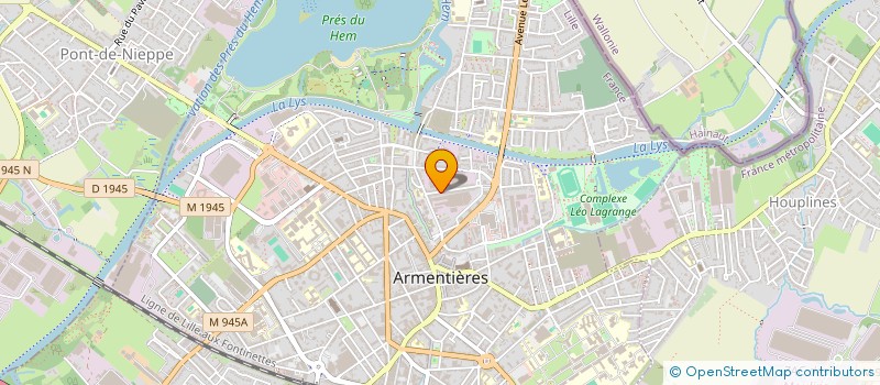 localisation de l'entreprise MONSIEUR ABDEL NAGHRACHI  ARMENTIERES