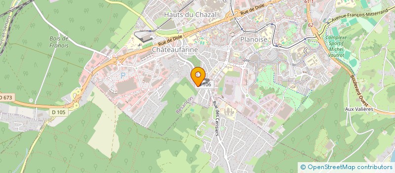 localisation de l'entreprise MONSIEUR ABDEL NAKOURI à BESANCON