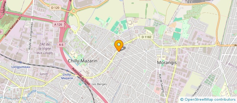 localisation de l'entreprise MONSIEUR ABDEL-RAHIM HARB  CHILLY-MAZARIN