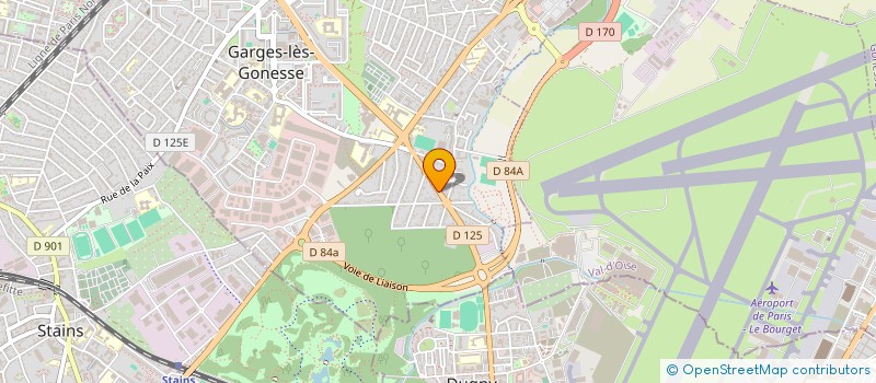 localisation de l'entreprise MONSIEUR ABDEL RAHMAN CHALAL  GARGES-LES-GONESSE