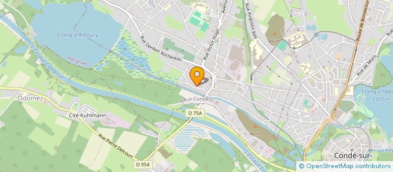 localisation de l'entreprise MONSIEUR ABDEL-RAHMAN ZAOUG  VIEUX-CONDE