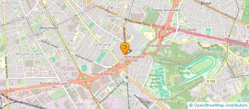 localisation de l'entreprise MONSIEUR ABDEL-RAHMANE MESSAOUD-DJEBARA  LYON