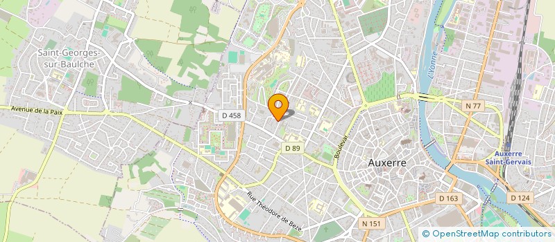 localisation de l'entreprise MONSIEUR ABDEL RANI ZENASNI à AUXERRE
