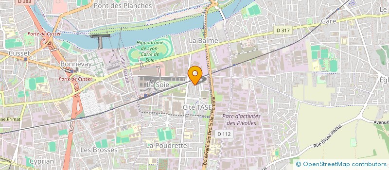 localisation de l'entreprise MONSIEUR ABDEL-RAOUF MAAROUK  VAULX-EN-VELIN