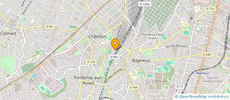 localisation de l'entreprise MONSIEUR ABDEL RIDA à BAGNEUX