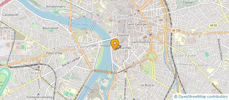 localisation de l'entreprise MONSIEUR ABDEL-SALAME SADOUKI  TOULOUSE