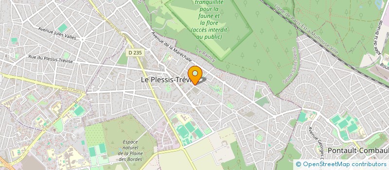 localisation de l'entreprise MONSIEUR ABDEL STAMBOULI à LE PLESSIS-TREVISE