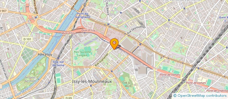 localisation de l'entreprise MONSIEUR ABDEL TOURE à ISSY-LES-MOULINEAUX