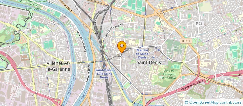 localisation de l'entreprise MONSIEUR ABDEL-WAHAB TAHRAOUI à SAINT-DENIS