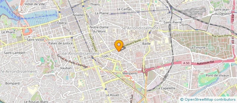 localisation de l'entreprise MONSIEUR ABDEL ZENTOUTIZETOUTI  MARSEILLE
