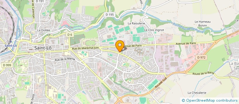 localisation de l'entreprise MONSIEUR ABDELA TALBIOUI à SAINT-LO
