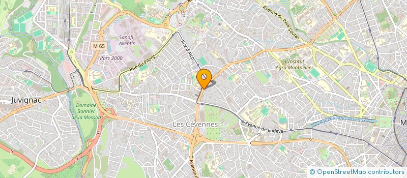localisation de l'entreprise MONSIEUR ABDELAALI BOUIDIOUA à MONTPELLIER