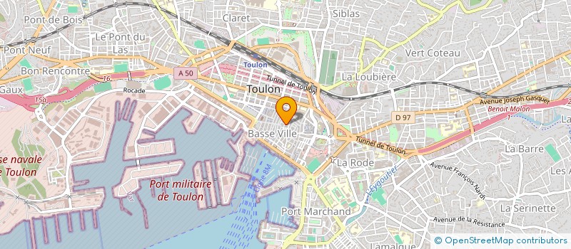 localisation de l'entreprise MONSIEUR ABDELAALI CHAKROUNI à TOULON