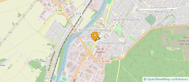 localisation de l'entreprise MONSIEUR ABDELAALI GALTIN  COMPIEGNE