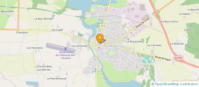 localisation de l'entreprise MONSIEUR ABDELAALI MOUTAOUKIL  OMBREE D'ANJOU