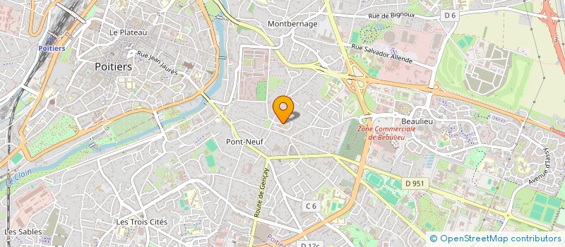 localisation de l'entreprise MONSIEUR ABDELAATIQ BOUHRICHE à SAINT-BENOIT