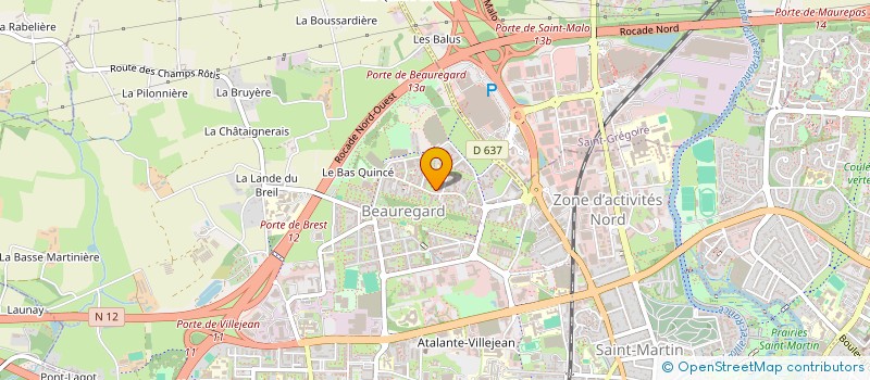 localisation de l'entreprise MONSIEUR ABDELAAZIZ AILLALI  RENNES