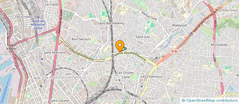 localisation de l'entreprise MONSIEUR ABDELAAZIZ BENARI à MARSEILLE