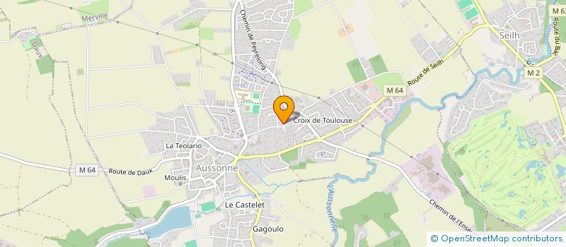 localisation de l'entreprise MONSIEUR ABDELAAZIZ BENCHABANE à AUSSONNE