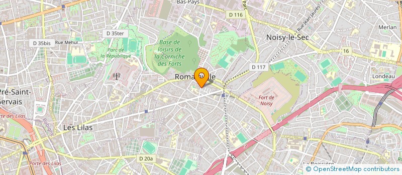 localisation de l'entreprise MONSIEUR ABDELAAZIZ EL HIRECH à ROMAINVILLE
