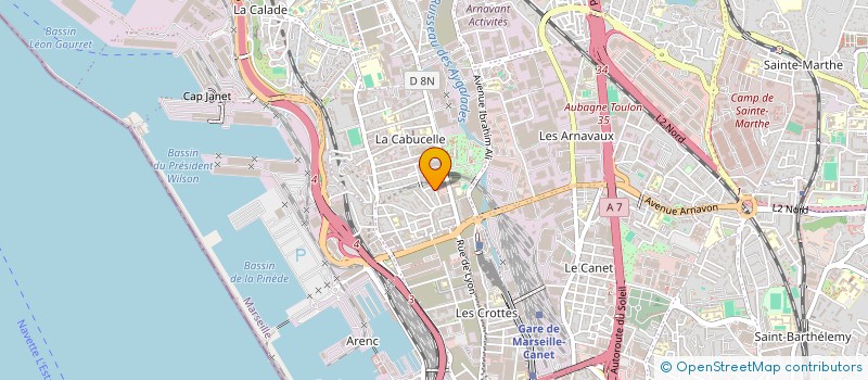 localisation de l'entreprise MONSIEUR ABDELAAZIZ HOUARI à MARSEILLE