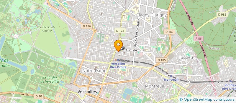 localisation de l'entreprise MONSIEUR ABDELAAZIZ SHIMI à VERSAILLES
