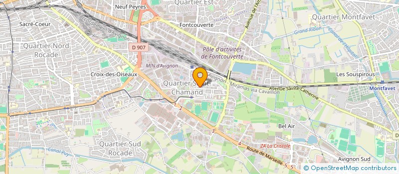 localisation de l'entreprise MONSIEUR ABDELAAZIZ ZENARTI  AVIGNON