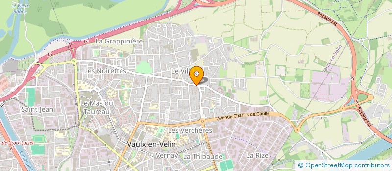 localisation de l'entreprise MONSIEUR ABDELADEL KHATTABI  VAULX-EN-VELIN