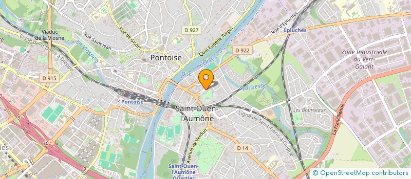 localisation de l'entreprise MONSIEUR ABDELADIM BOUCHAM à SAINT-OUEN-L'AUMONE