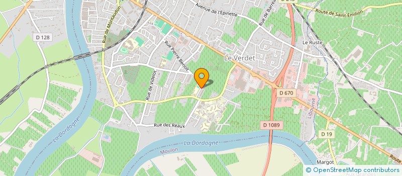 localisation de l'entreprise MONSIEUR ABDELADIM EL OUAFI EL HABBASSI  LIBOURNE