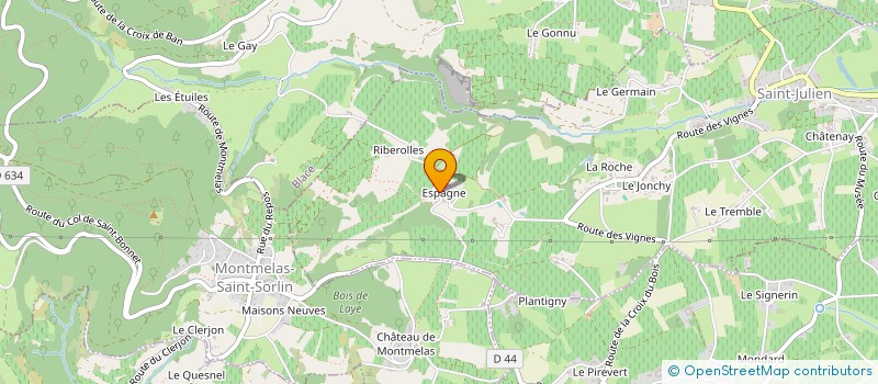 localisation de l'entreprise MONSIEUR ABDELAH AZZI  SAINT-JULIEN