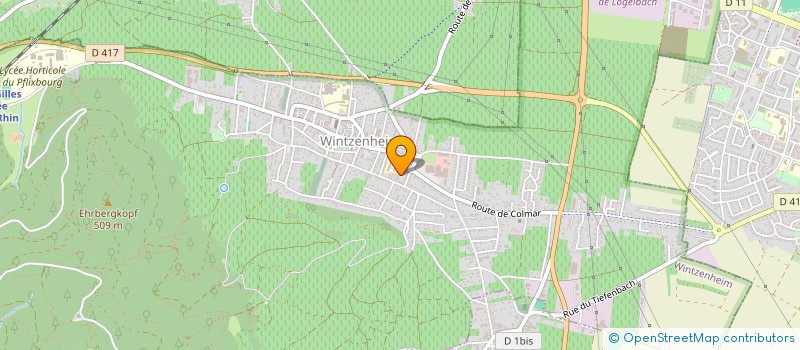 localisation de l'entreprise MONSIEUR ABDELAH MOUBTASSIM  COLMAR