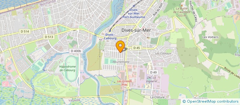 localisation de l'entreprise MONSIEUR ABDELAILAH MOJIB  DIVES-SUR-MER