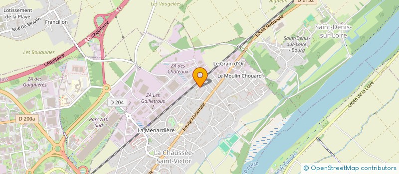 localisation de l'entreprise MONSIEUR ABDELAK AMABLEM  LA CHAUSSEE-SAINT-VICTOR