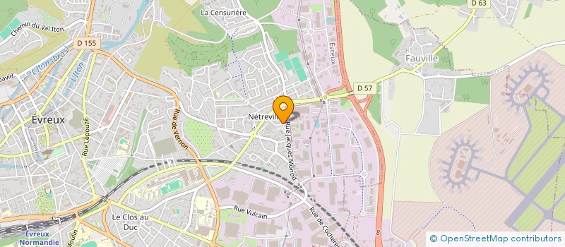 localisation de l'entreprise MONSIEUR ABDELAKRIM YAZID à EVREUX